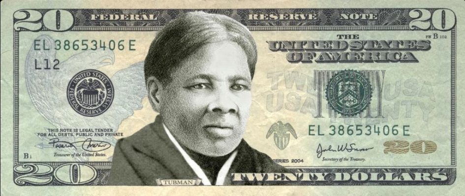 Women on the 20s Harriet Tubman womenon20s